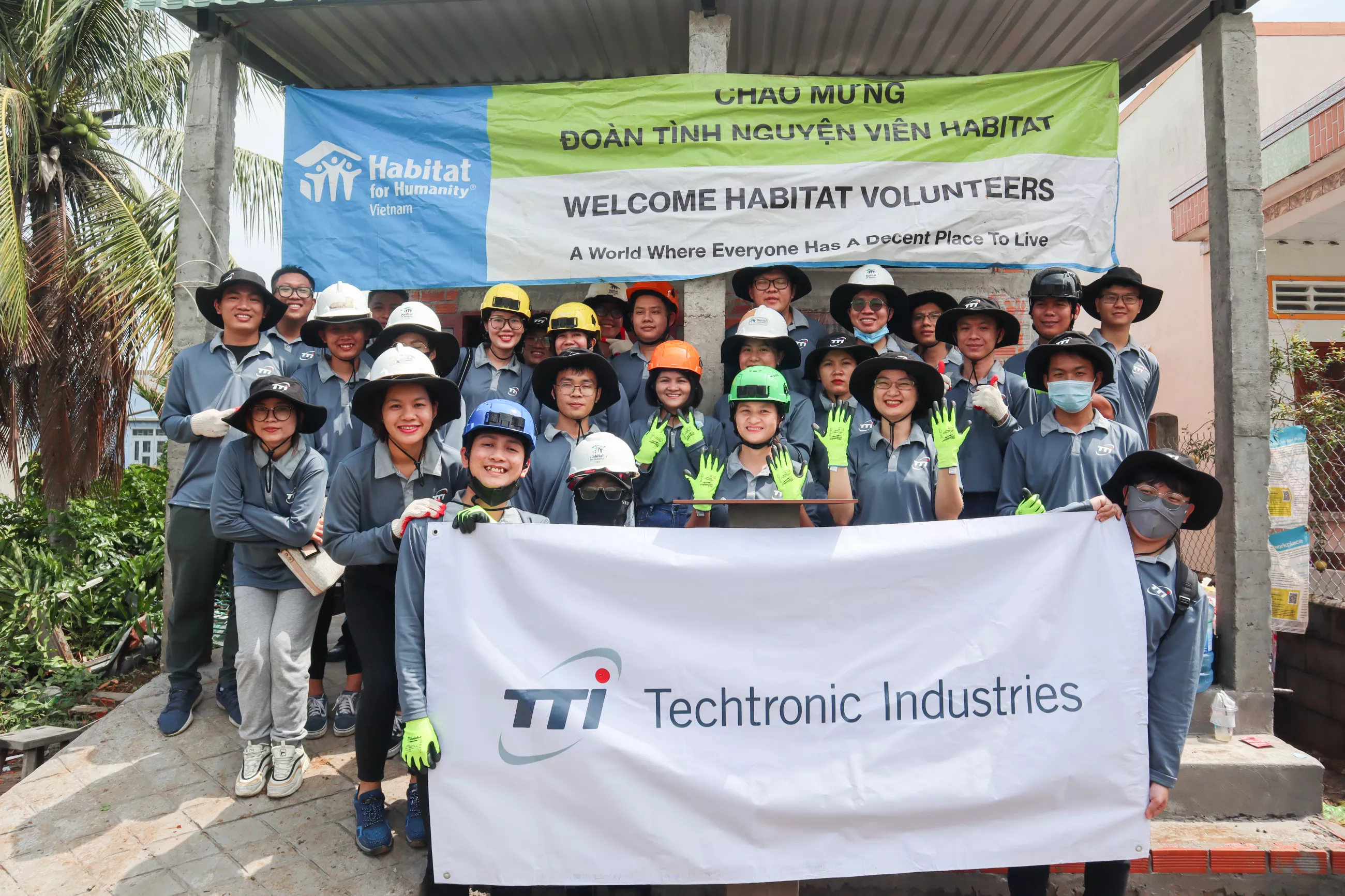 Techtronic Industries Việt Nam phối hợp cùng Habitat for Humanity Việt
